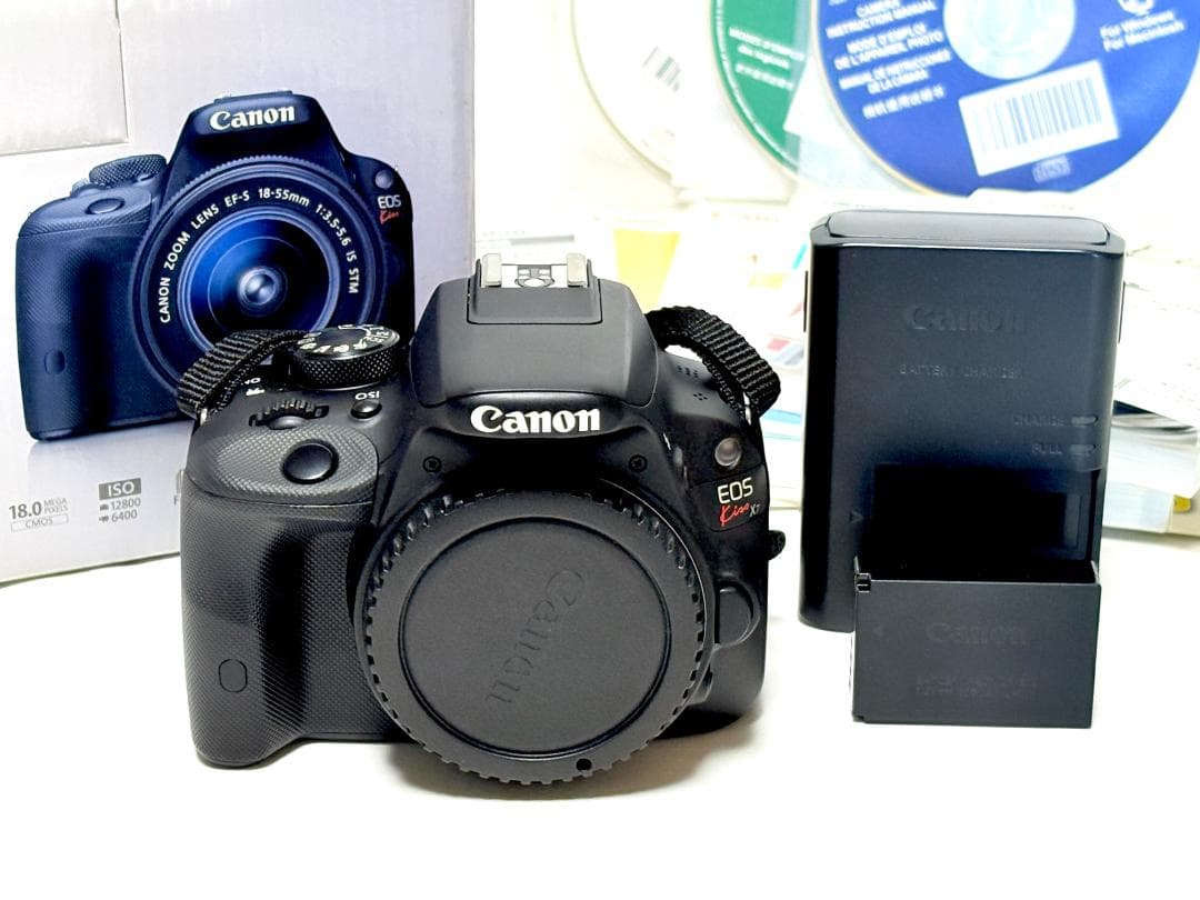 【元箱付き】 Canon EOS Kiss X7 ボディ　動作良好・返品保証