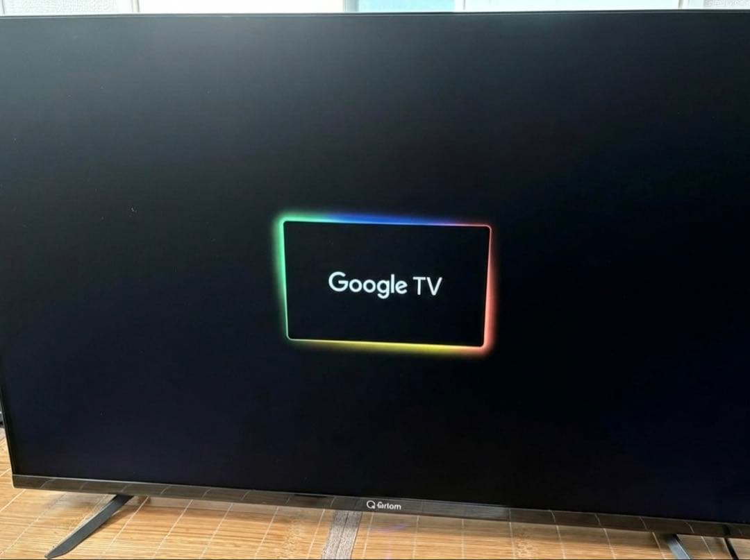 【ジャンク】Qriom 液晶テレビ Google TV QRK-43TL4K