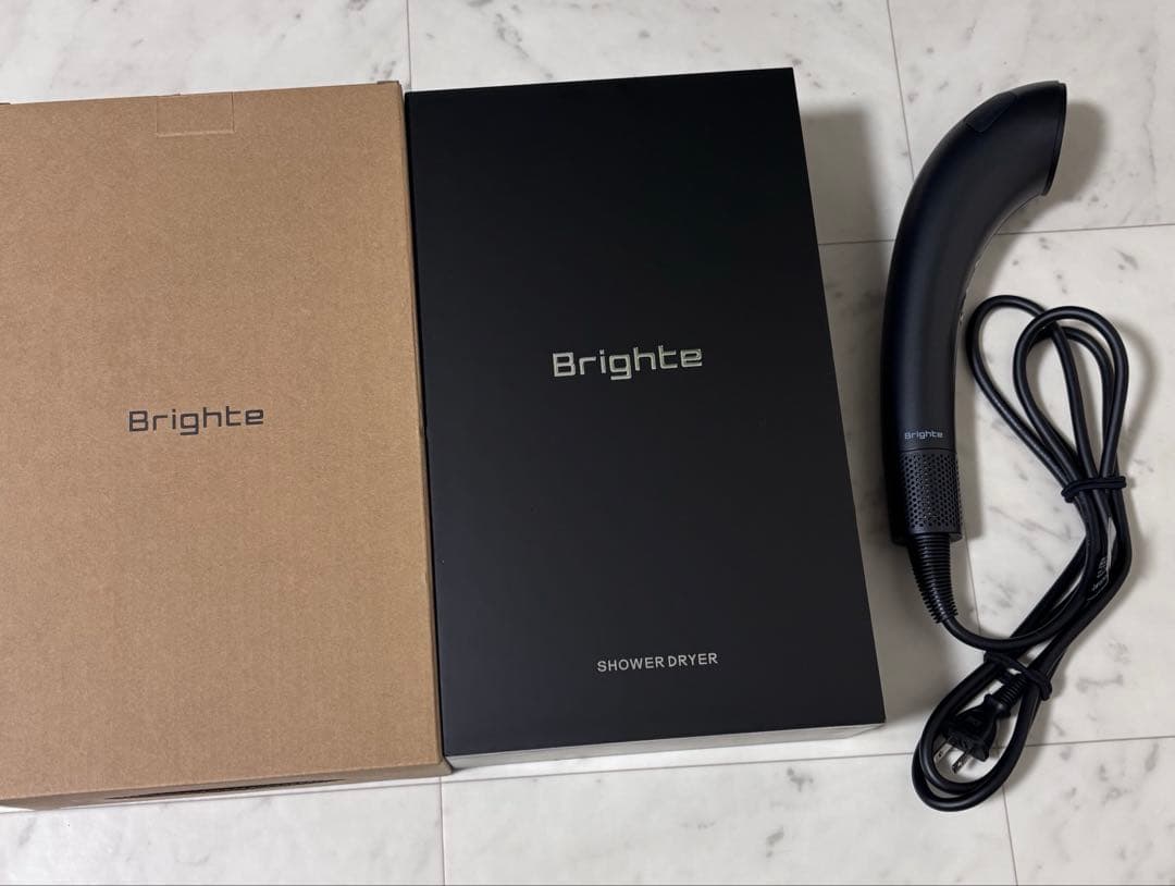 Brighte SHOWER DRYER ブラック