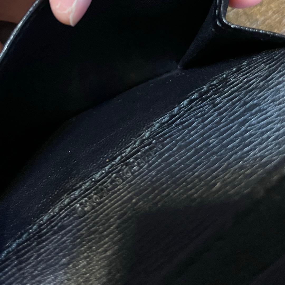 GUCCI カードケース・名刺入れ レザー ブラック