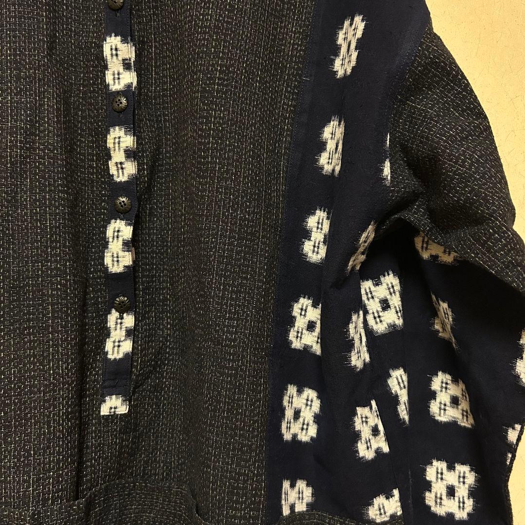 【匿名配送】儀右ヱ門　儀右衛門　ギエモン　久留米　絣　かすり　チュニック