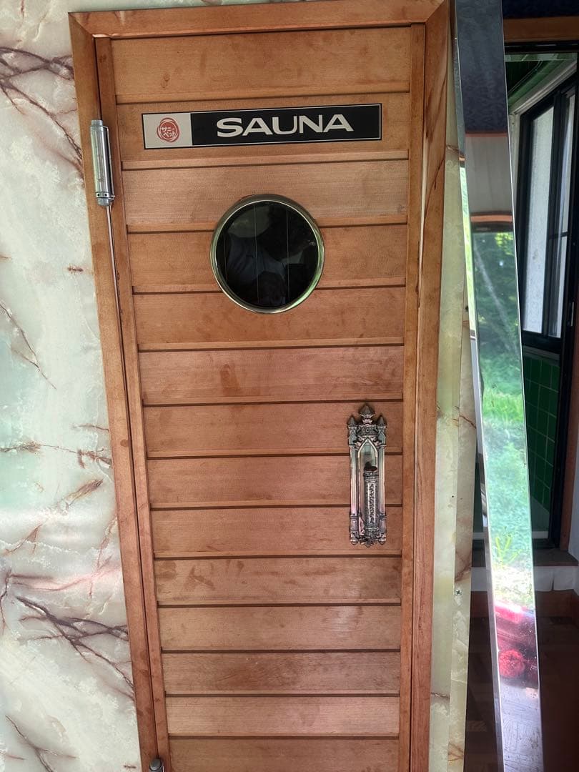 サニーペットサウナSP-3D 1.5人用 組立式　【引き取り限定】