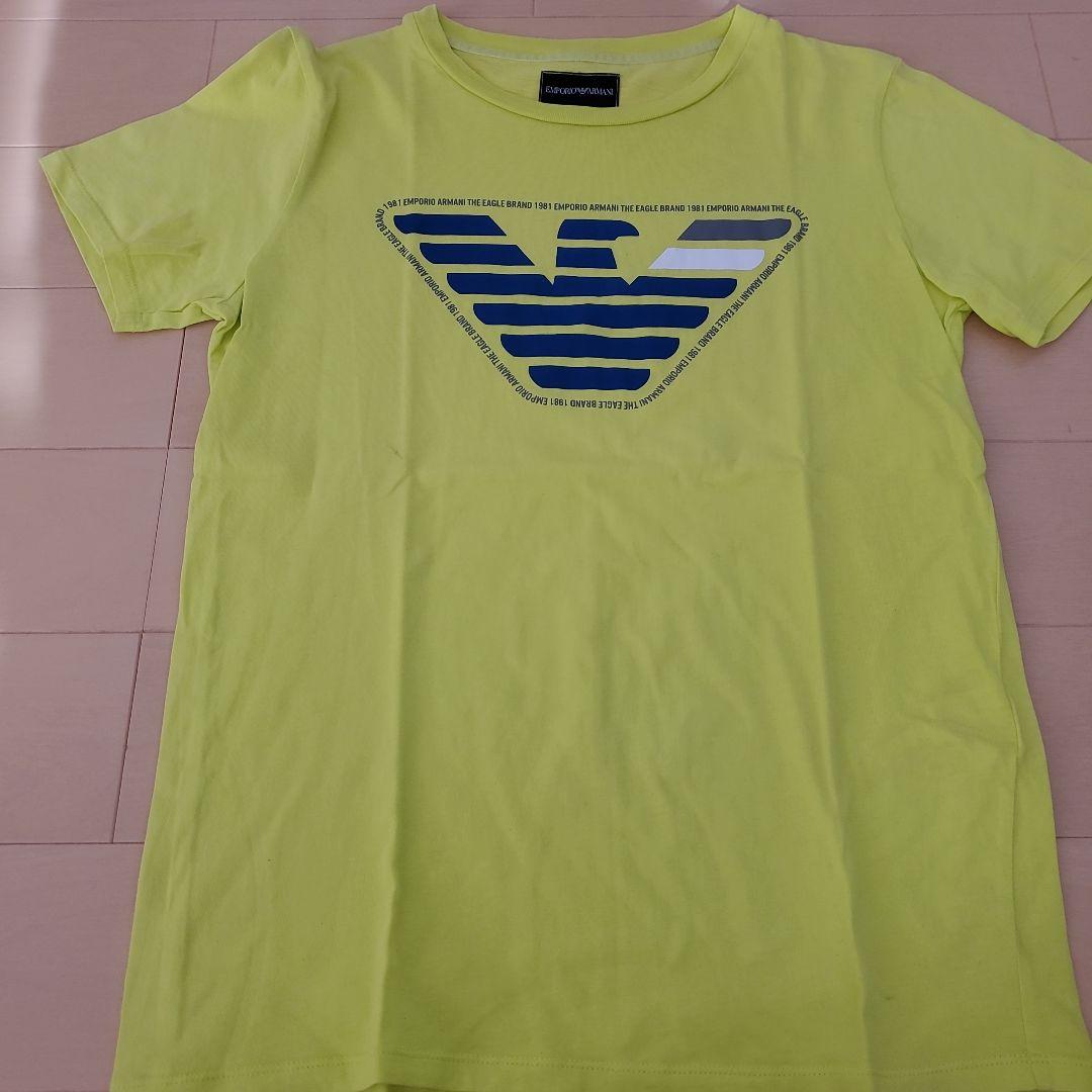 EA7 赤 Tシャツ + Emporio Armani Tシャツまとめ売り