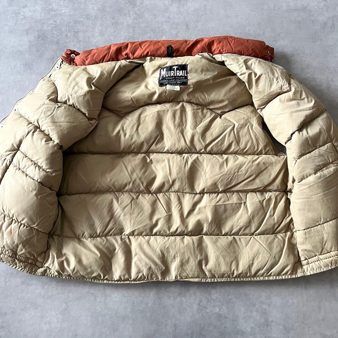 70's-80's USA製 MUIR TRAIL グースダウン　ナイロンベスト