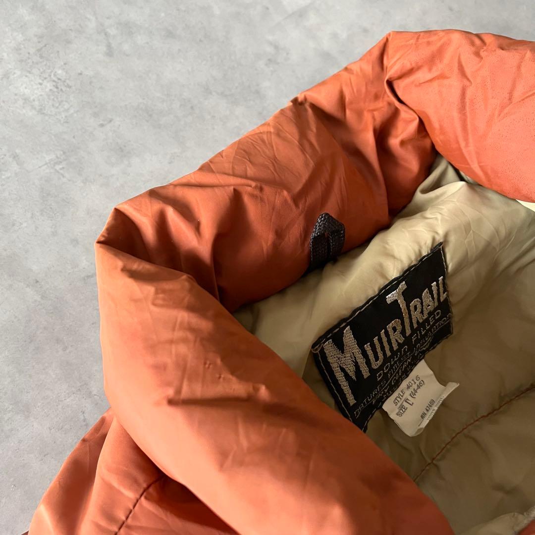 70's-80's USA製 MUIR TRAIL グースダウン　ナイロンベスト