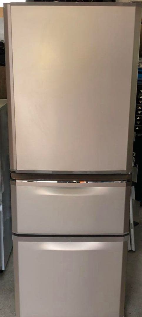 三菱　ノンフロン冷凍冷蔵庫　MR-C34D-P 2019年製