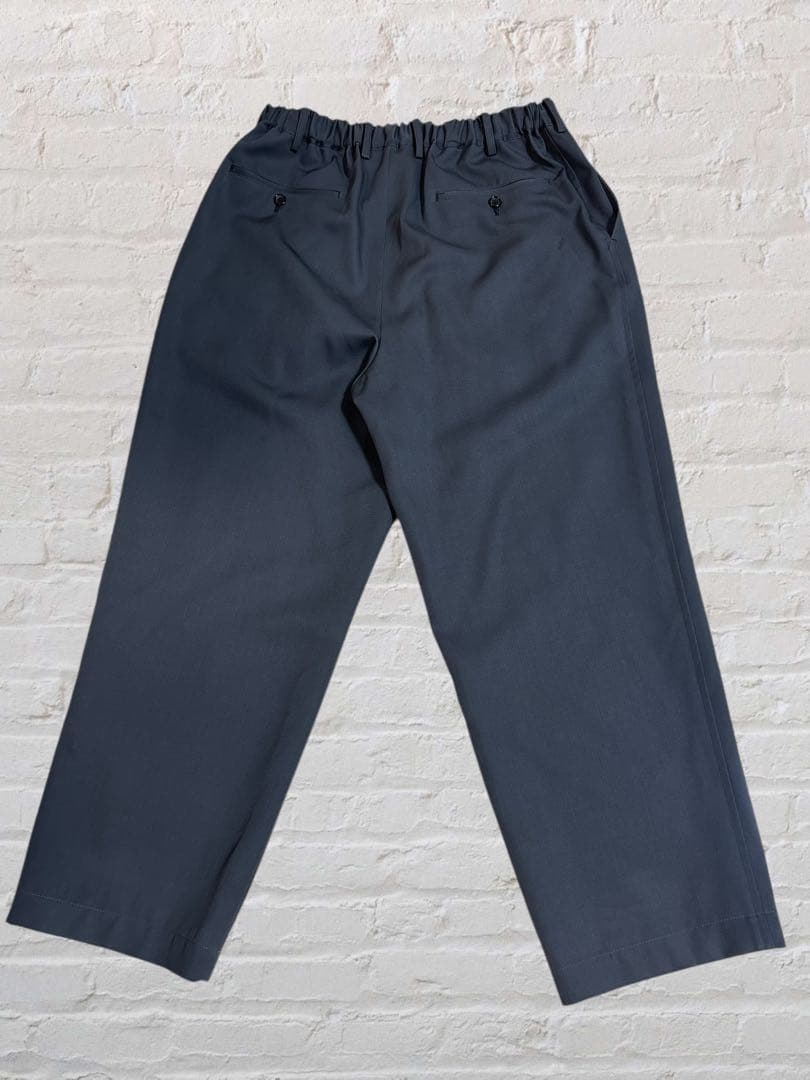 Graphpaper ウールコットン スラックス C.GRAY size F