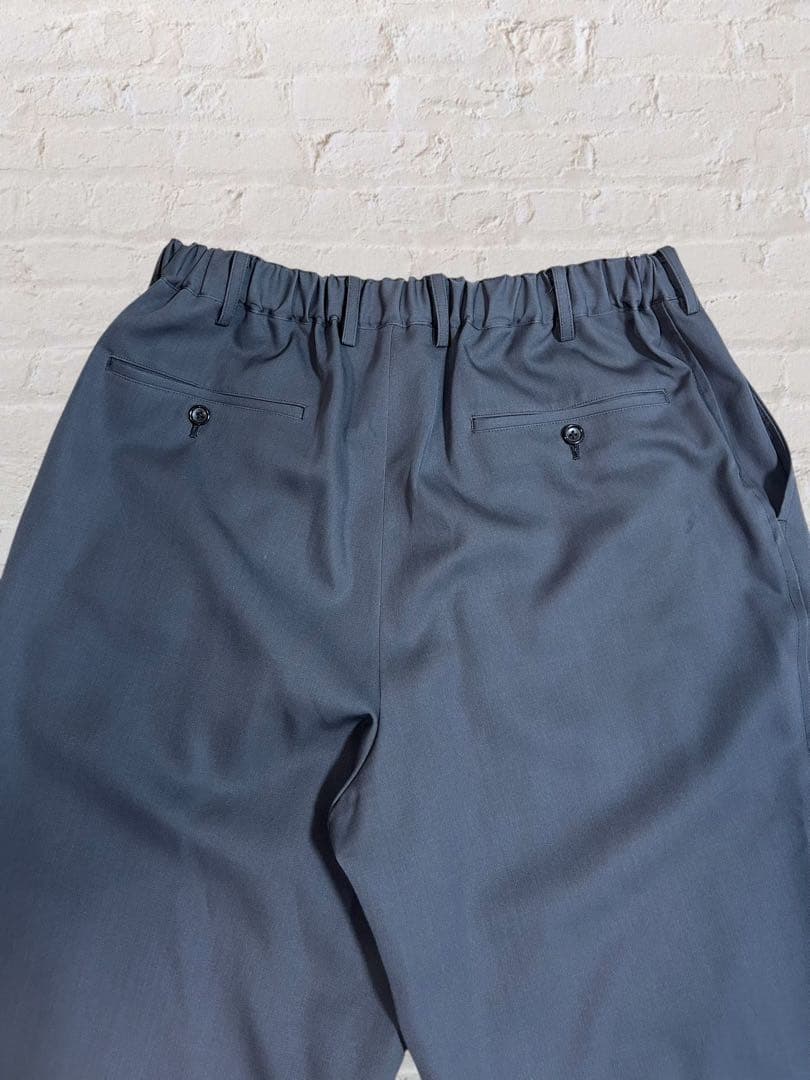 Graphpaper ウールコットン スラックス C.GRAY size F