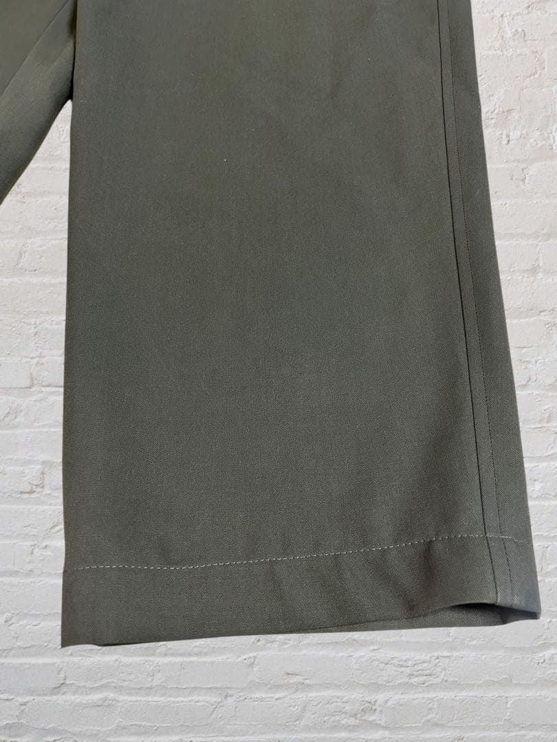 Graphpaper ウールコットン スラックス C.GRAY size F