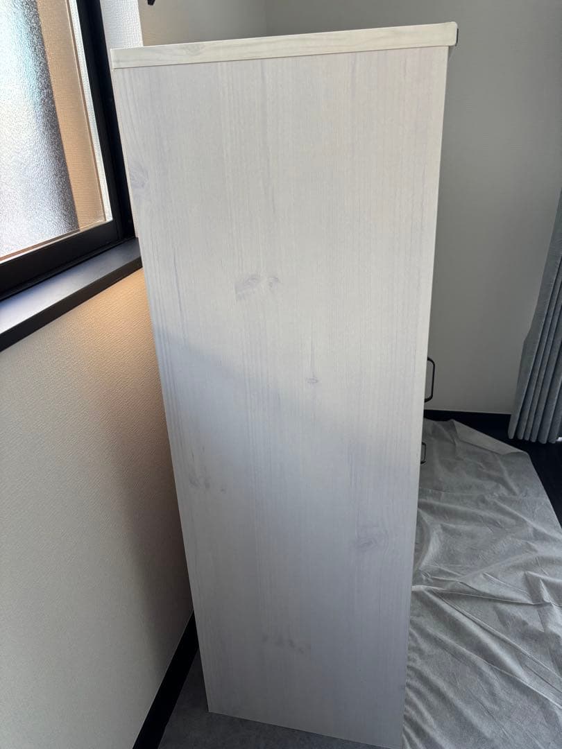 【値下げしました！】佐藤産業　キッチンボード　レンジボード　レンジ台　食器棚　白