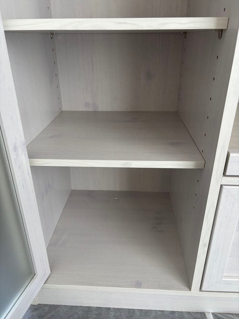 【値下げしました！】佐藤産業　キッチンボード　レンジボード　レンジ台　食器棚　白