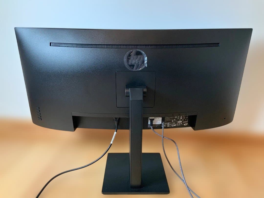 HP M34d UWQHD curved ウルトラワイドモニター　カーブド