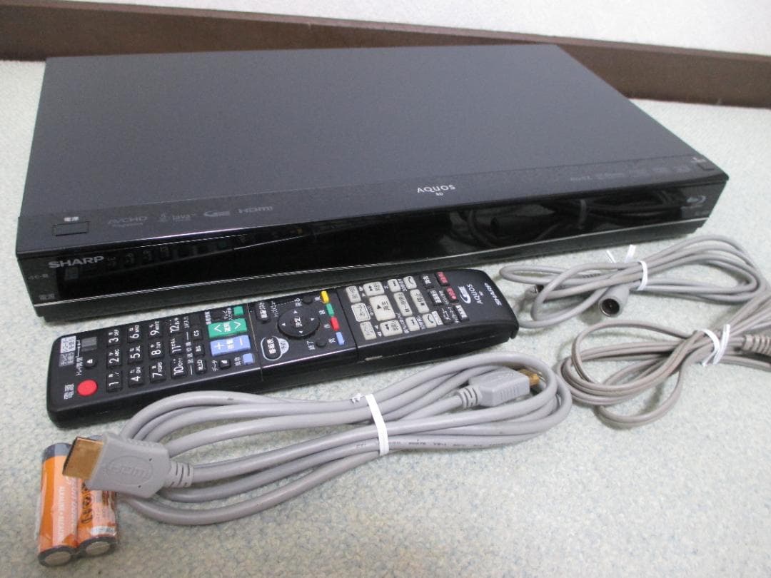 超美品☆SHARP ブルーレイレコーダー BD-S550
