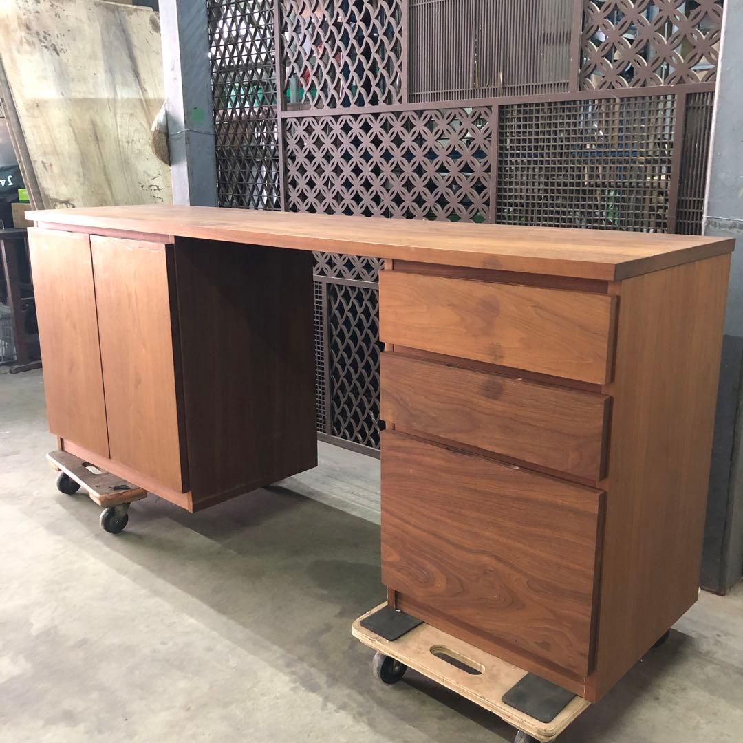 MasterWal (マスターウォール) ウォールナット製 デスク 事務机