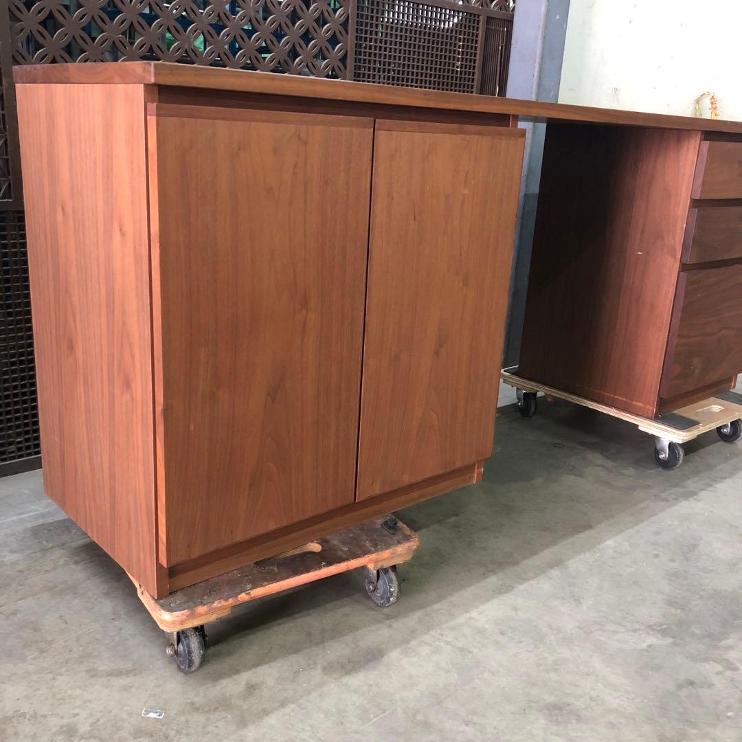 MasterWal (マスターウォール) ウォールナット製 デスク 事務机