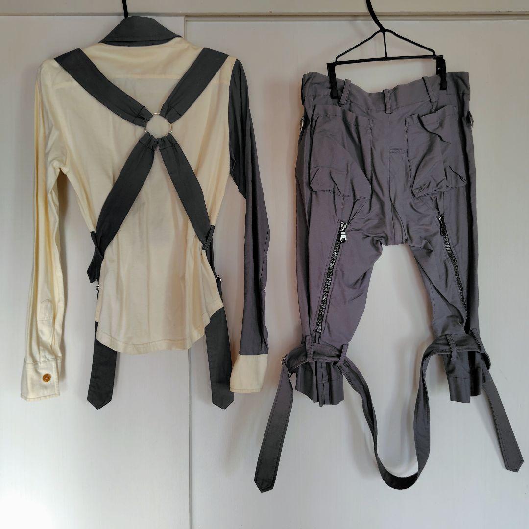 Vivienne Westwood パラシュートシャツ ボンテージパンツ 666