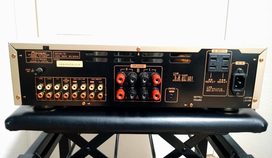 Pioneer A-D5X 高性能ステレオプリメインアンプ リモコン付