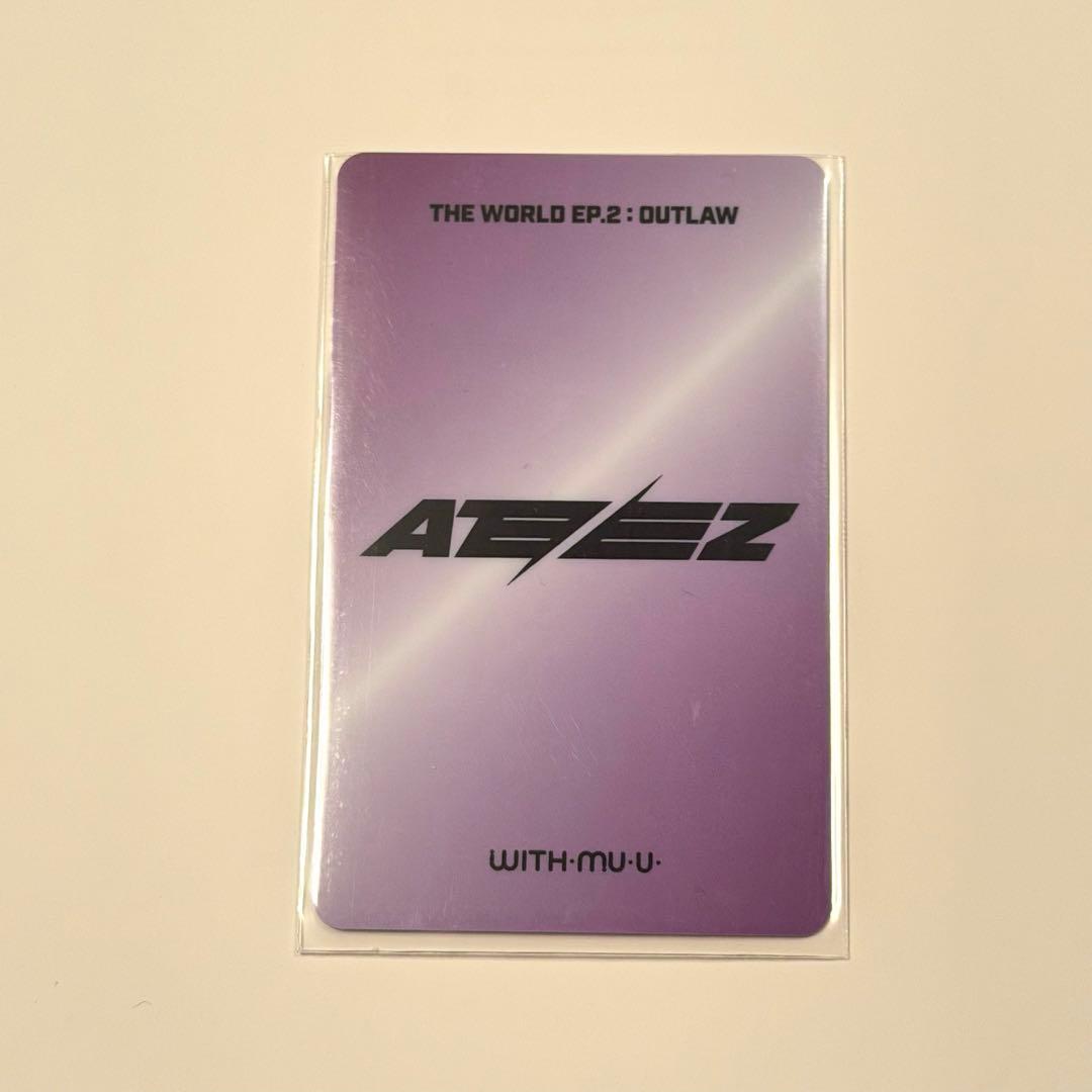 ATEEZ トレカ ソンファ OUTLAW withmuu ラキドロ