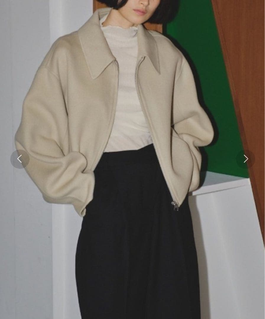 TODAYFUL ウールジップブルゾン Wool Zip Blouson 36