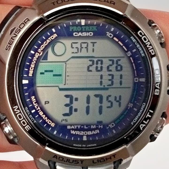 美品 CASIO PRO TREK MANASLU PRX-2500T-7JF