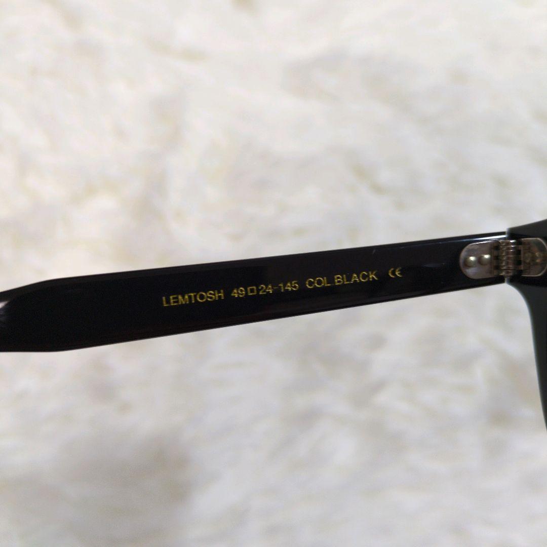 モスコット　レムトッシュ　ブラック　黒　49　鼻パッド　メガネ　サングラス