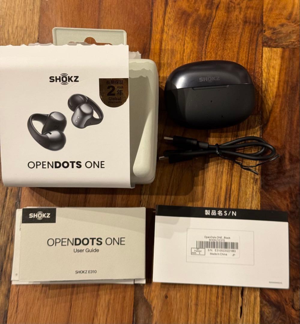 美品 イヤーカフ型イヤホン OpenDots ONE SKZ-EP-000054