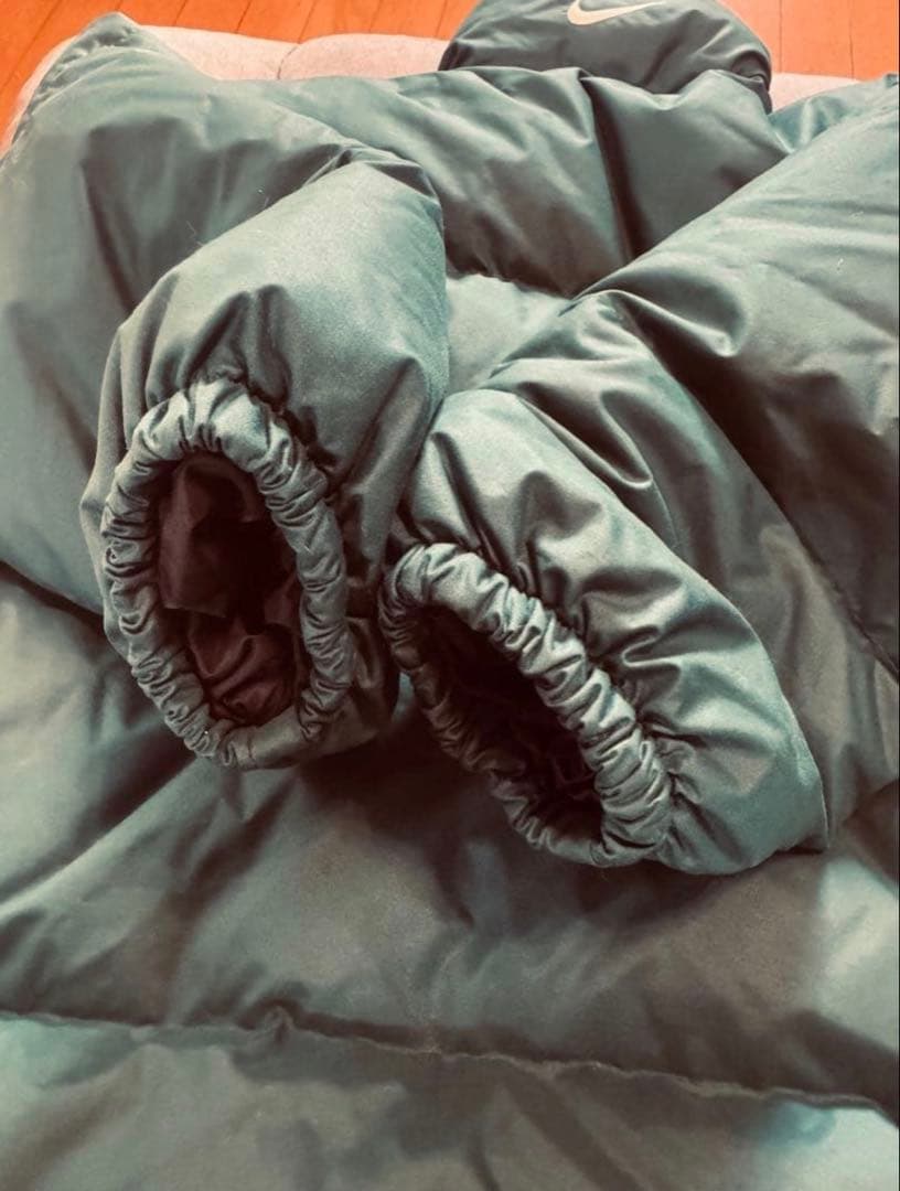 NIKE グリーン ダウンジャケット Lサイズ