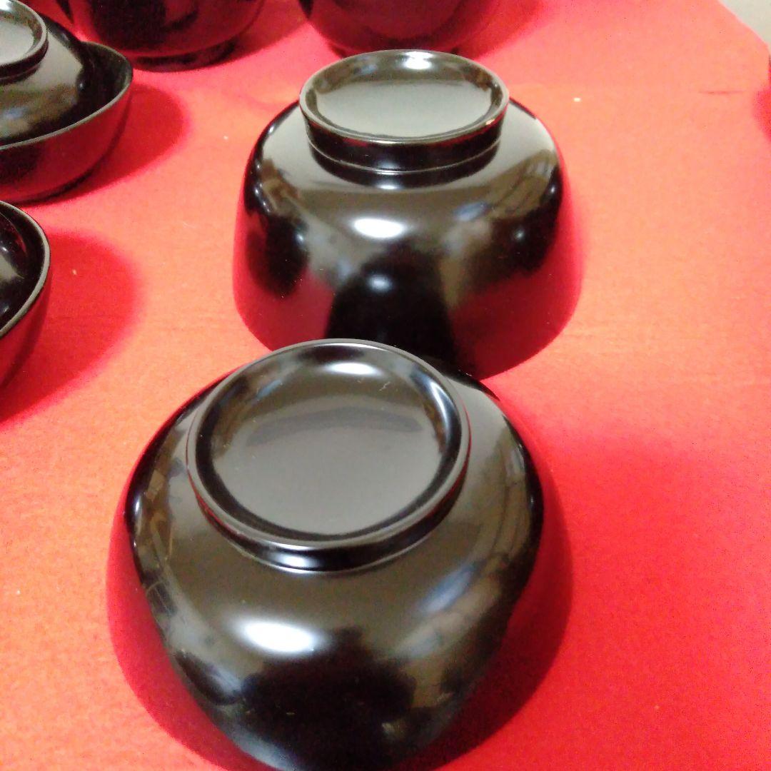 輪島塗　懐石碗　拾客