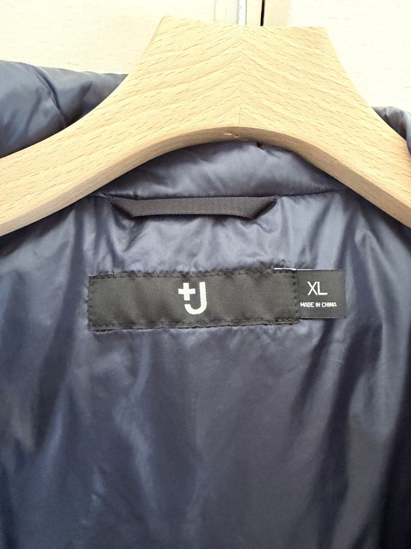 n*o様 UNIQLO ハイブリッドダウンオーバーサイズパーカ XL BLACK