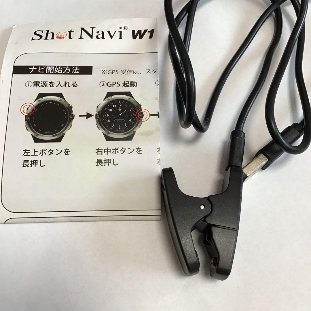 ★美品★Shot Navi W1 Evolver ゴルフGPSウォッチ距離計測器