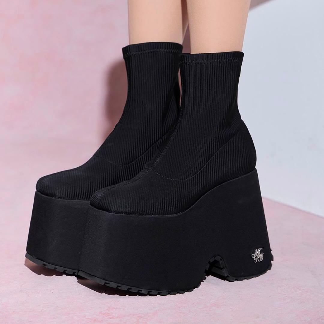 ミシェルマカロン 14.5cm最強盛れショートブーツ