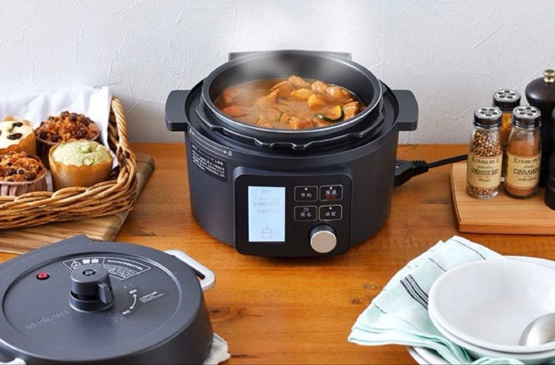 電気圧力鍋 2.2L アイリスオーヤマ 自動メニュー全69種