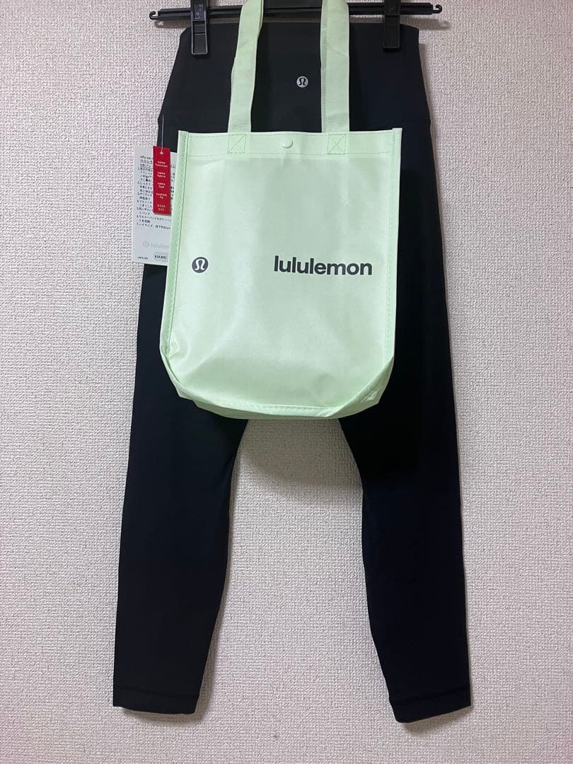 ルルレモン 新作 ノーラインレギンス 24インチ ブラック M