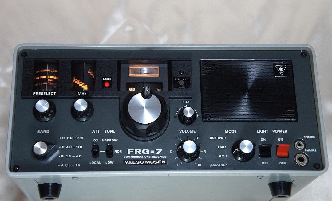綺麗☆受信整備品☆YAESUヤエス☆FRG-7☆BCLラジオ☆通信型受信機