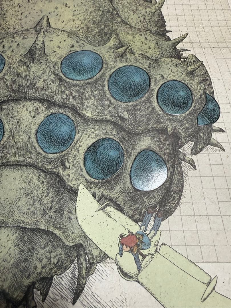 正規品・風の谷ナウシカ　王蟲ポスターNo.54984