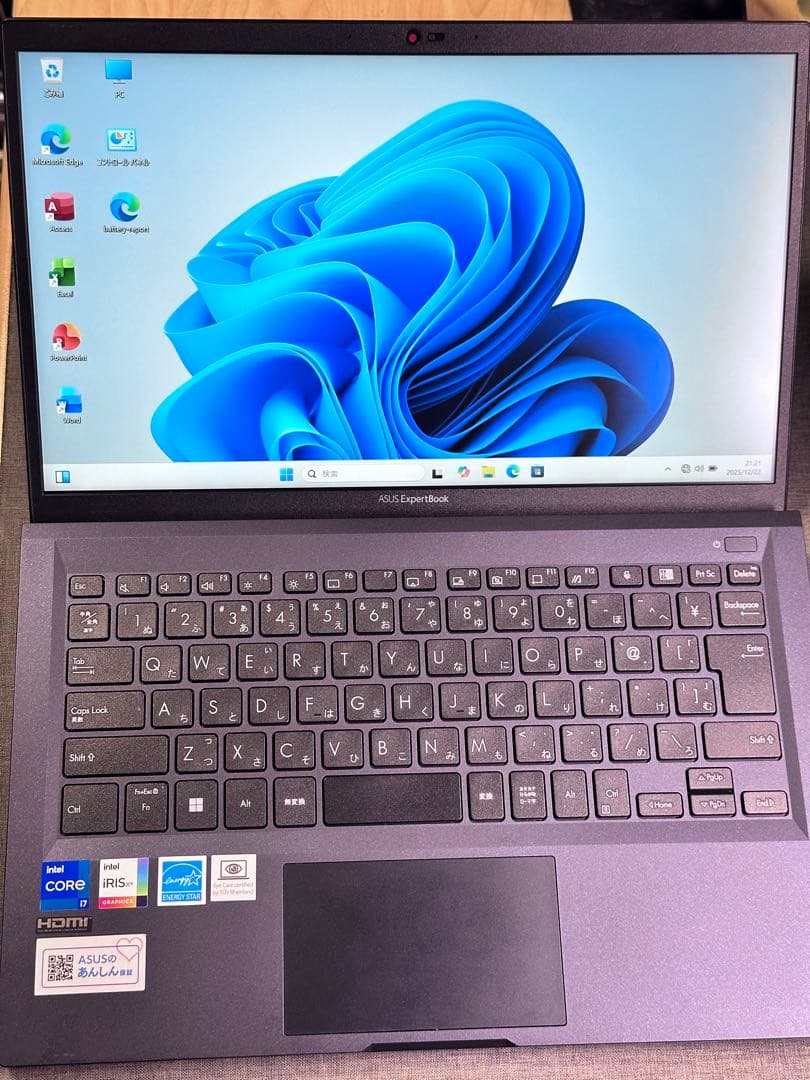ASUS B1400C 2022年モデル　i7-16GB-512GB