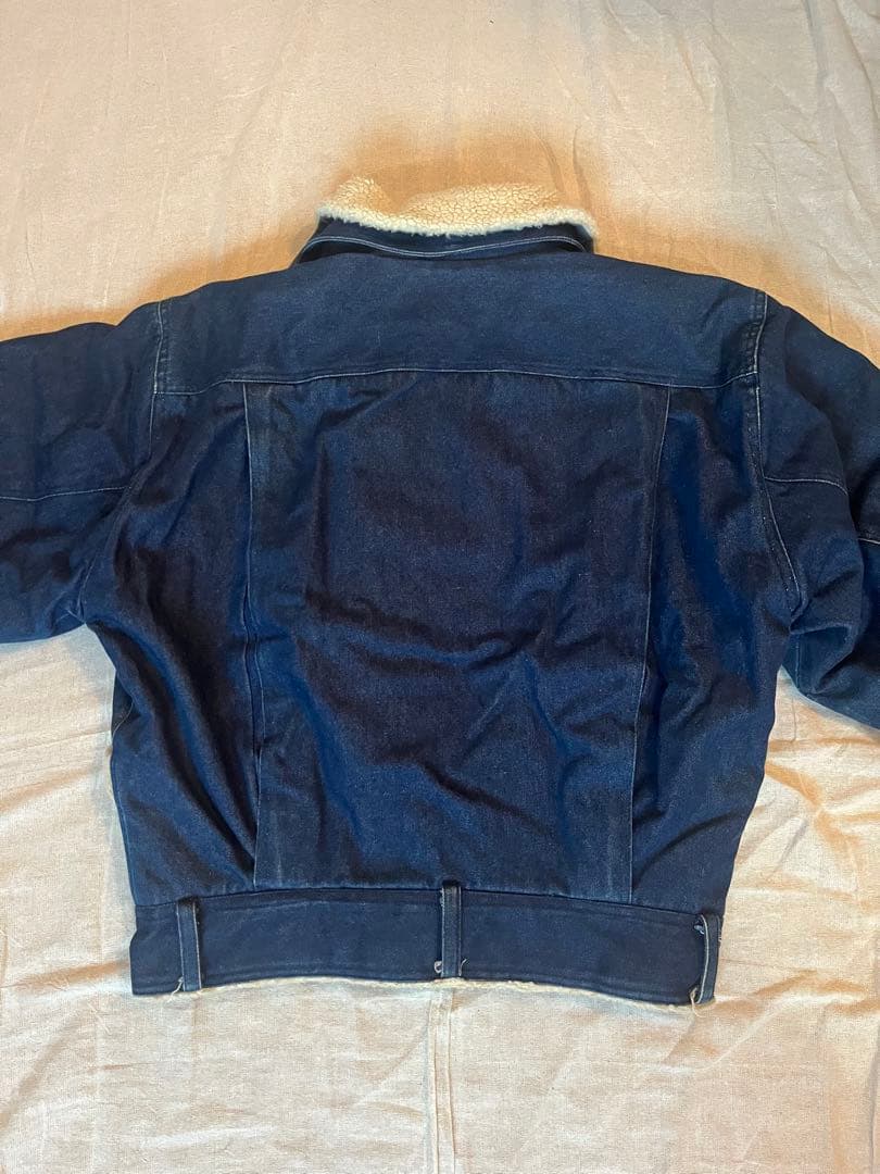 HAI sporting gear イッセイミヤケ ボアデニムジャケット　M