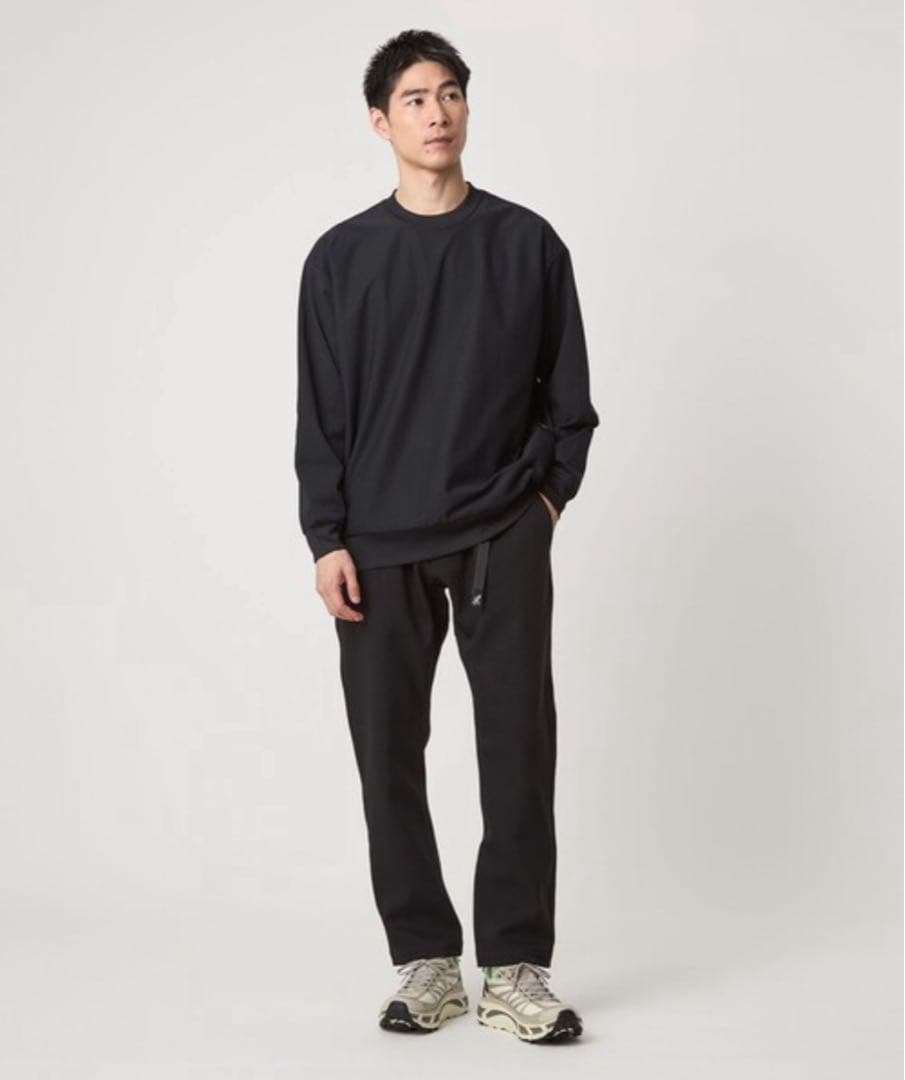 【別注】グラミチ ポリウラフリ ナローテーパード パンツ ブラック Lサイズ