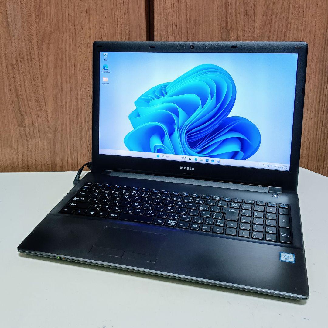 mouse Corei7 メモリ8GB SSD256GB Webカメラ DVD