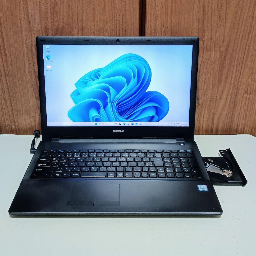 mouse Corei7 メモリ8GB SSD256GB Webカメラ DVD