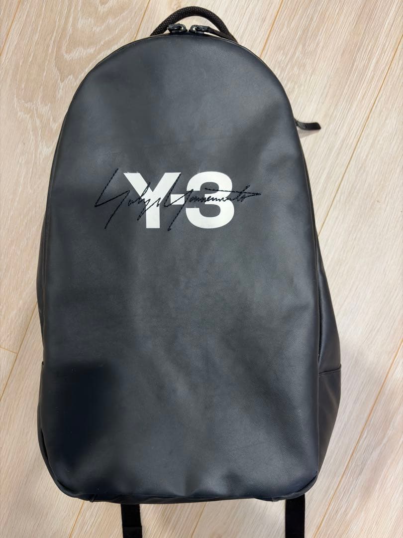 Y-3　アディダス リュック バックパック ブラック ロゴ 刺繍 A4