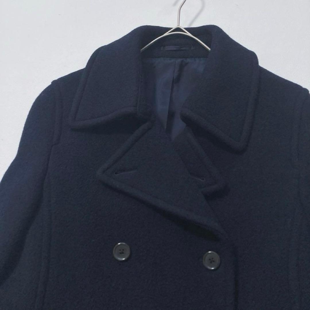 【ボンボン】マーガレットハウエル　旧タグ アンゴラカシミヤ混 ピーコート