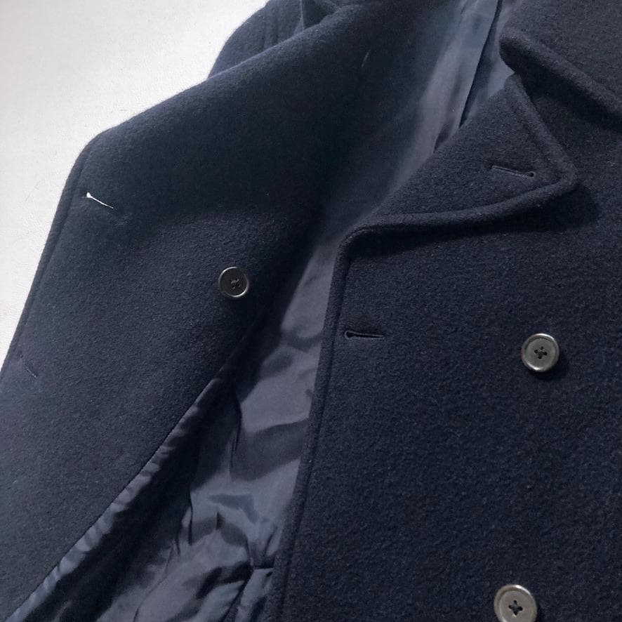 【ボンボン】マーガレットハウエル　旧タグ アンゴラカシミヤ混 ピーコート