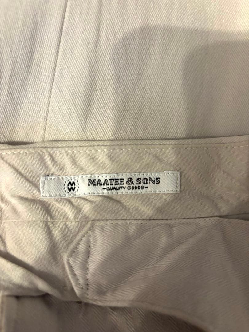 MAATEE&SONS 俺のチノ コンクリートグレー MT3103-0205A