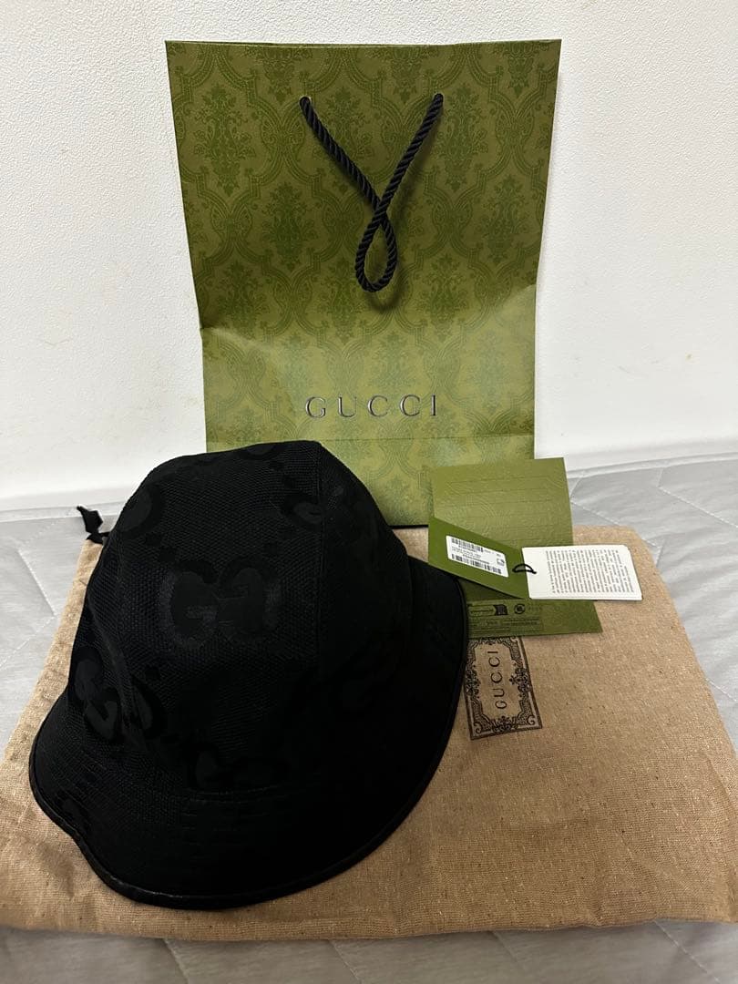 GUCCI ジャンボGG バケットハット　XLサイズ
