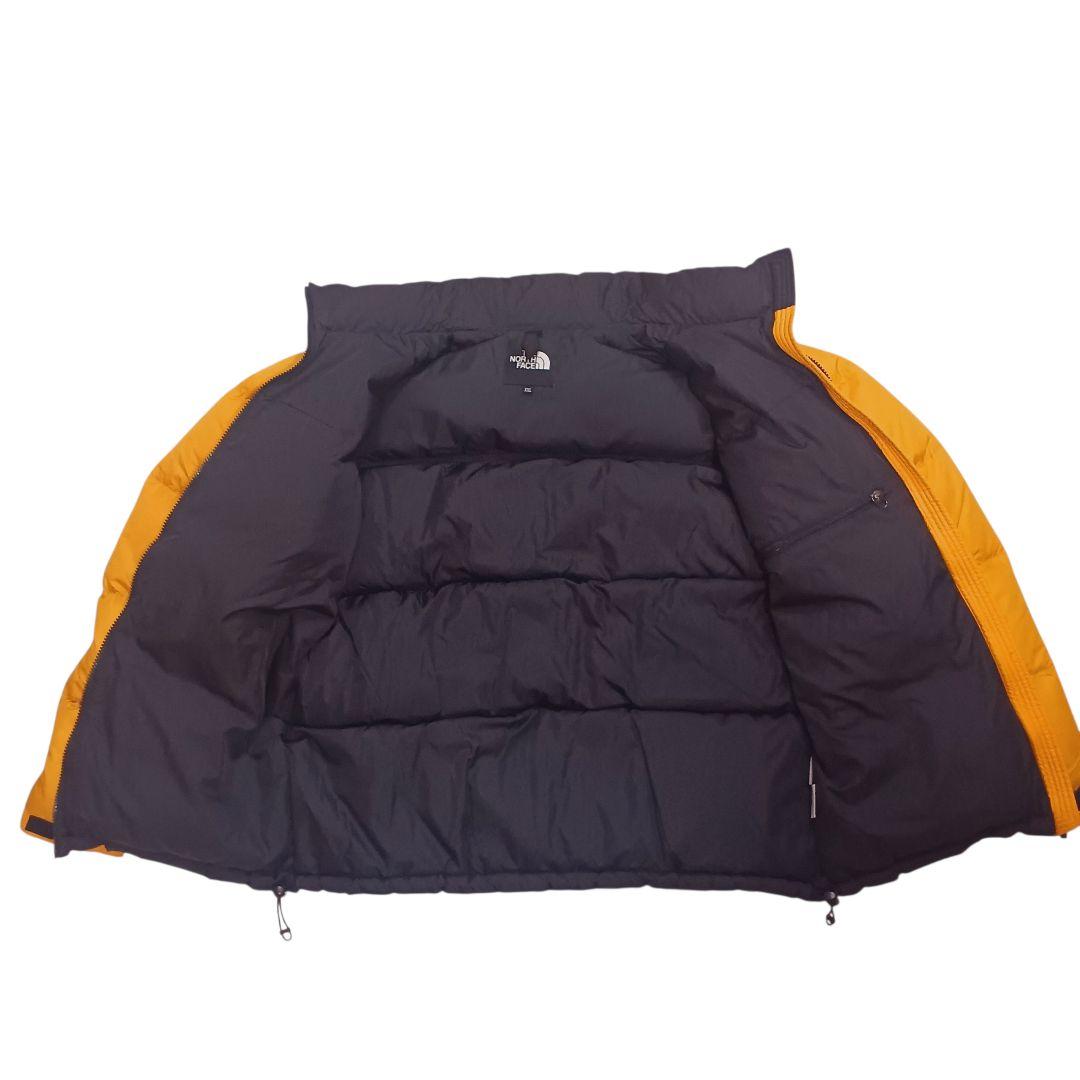 THE NORTH FACE ノースフェイス ヌプシジャケット ダウン 黄 黒