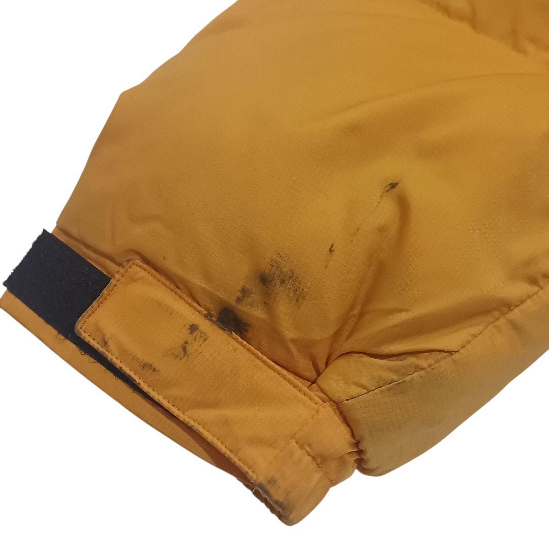 THE NORTH FACE ノースフェイス ヌプシジャケット ダウン 黄 黒