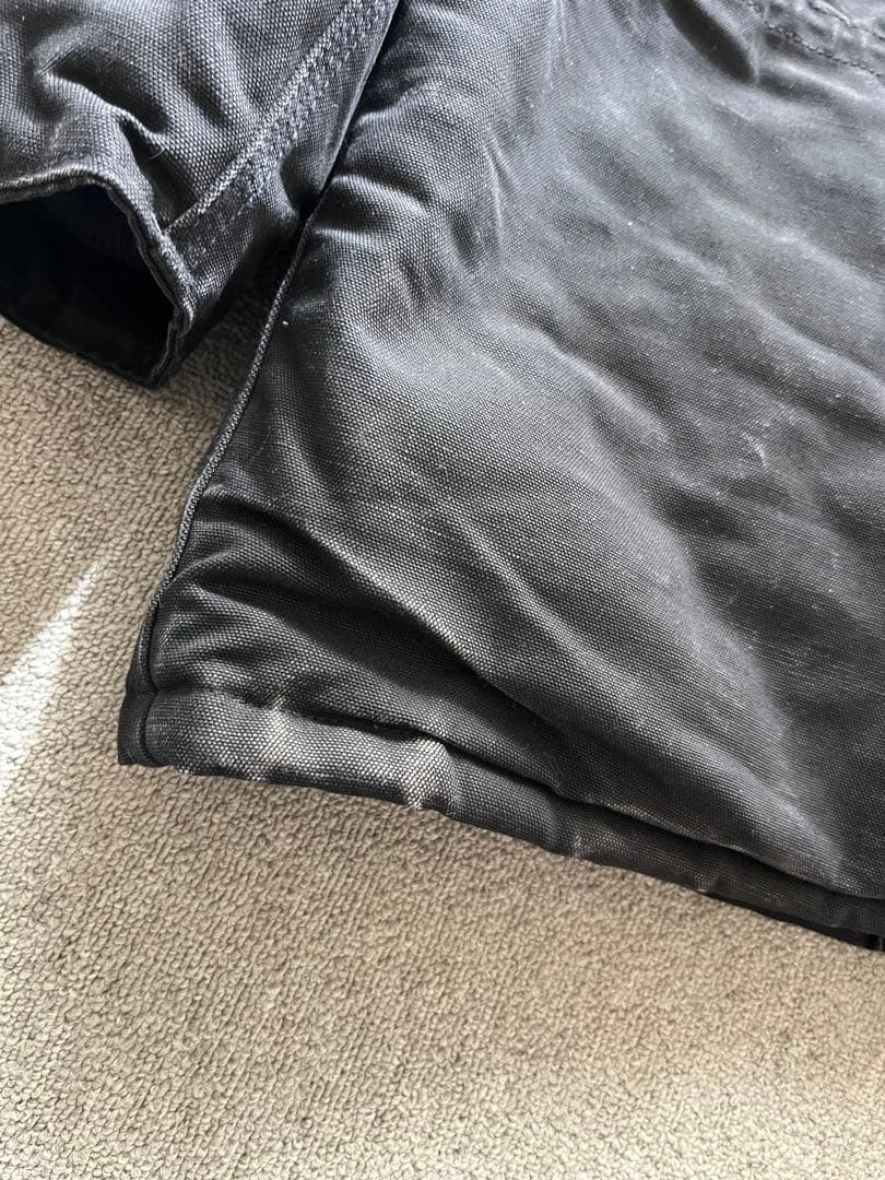 n*o様 90s Carhartt USA ダックジャケット フェード　ブラック