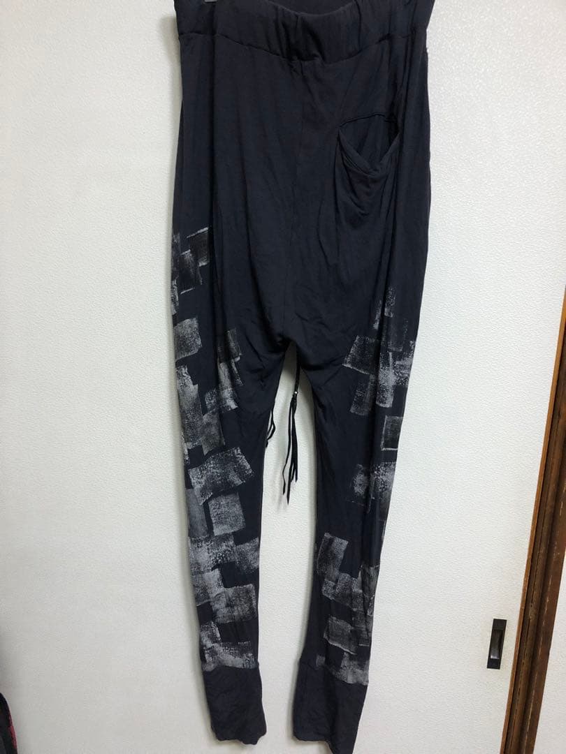 kmriiケムリ レザー紐ジョガーパンツ 14th addiction LGB