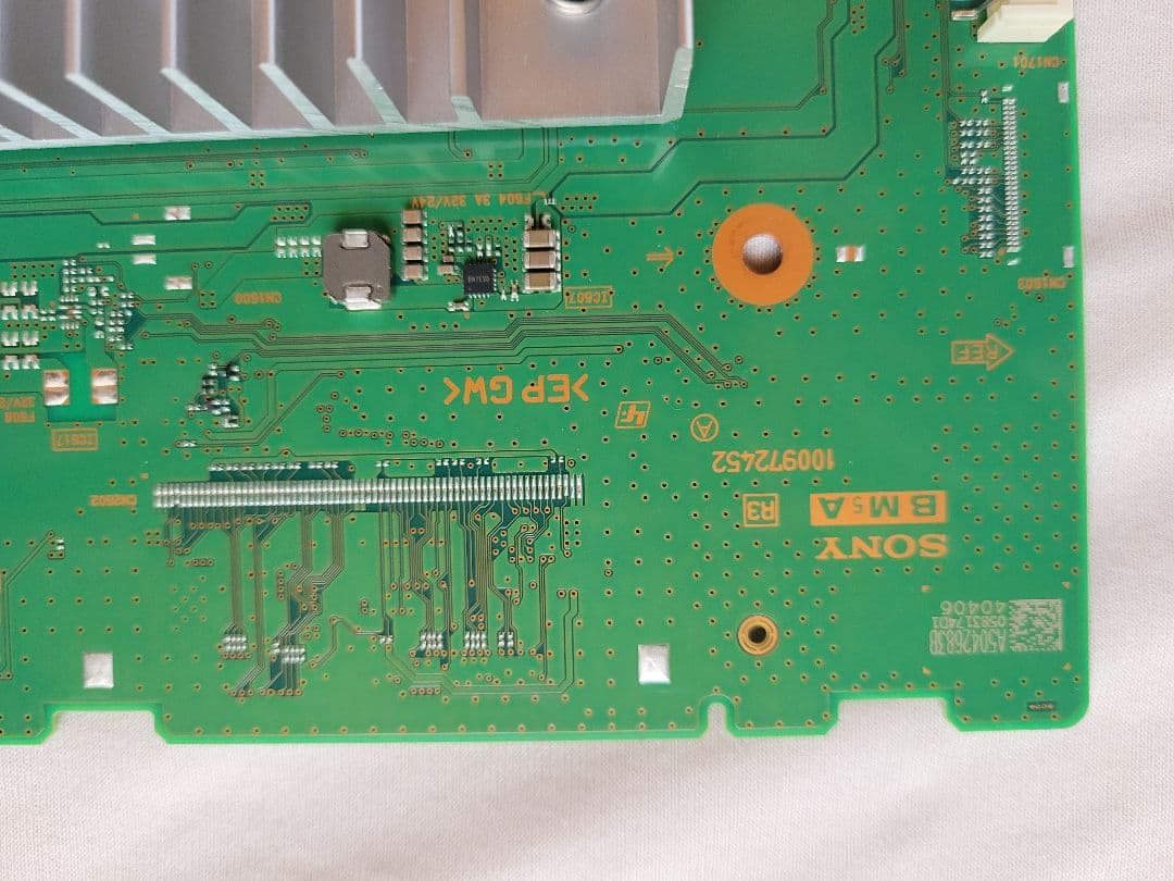 SONY　KJ-43X85K メイン基盤　電源基盤他セット